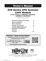Tripp Lite AVR Series UPS Le manuel du propriétaire