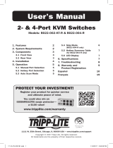 Tripp Lite B022-002-KT-R/B022-004-R KVM Le manuel du propriétaire