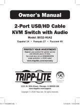 Tripp Lite B032-HUA2 Le manuel du propriétaire