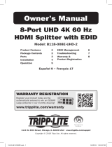 Tripp Lite B118-008E-UHD-2 Le manuel du propriétaire