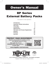 Tripp Lite BP Battery Manuel utilisateur