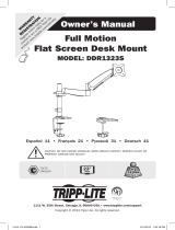 Tripp Lite DDR1323S Full Motion Flat Screen Desk Mount Le manuel du propriétaire