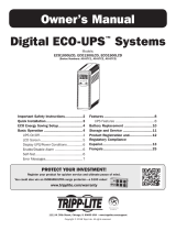 Tripp-Lite ECO1500LCD Le manuel du propriétaire