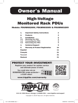 Tripp Lite High-Voltage Monitored Rack PDUs Le manuel du propriétaire