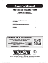 Tripp Lite Metered Rack PDU Le manuel du propriétaire