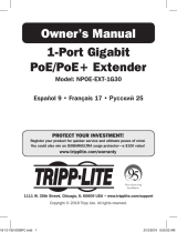 Tripp Lite NPOE-EXT-1G3 Le manuel du propriétaire