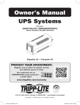 Tripp Lite OMNI700LCDT & OMNISMART500TU UPS Systems Le manuel du propriétaire