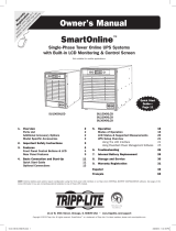 Tripp Lite On-Line Tower LCD UPS Manuel utilisateur