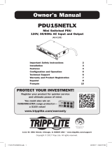 Tripp Lite PDU15NETLX Le manuel du propriétaire