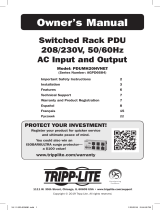 Tripp Lite PDUMH20HVNET Le manuel du propriétaire