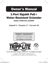 Tripp Lite POE-EXT-1G30WP Le manuel du propriétaire