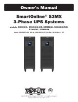 Tripp Lite SmartOnline S3M40KX Le manuel du propriétaire
