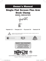 Tripp Lite Single Flat Screen Flex Arm Desk Clamp Le manuel du propriétaire