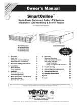 Tripp Lite Single-Phase SmartOnline UPS Le manuel du propriétaire