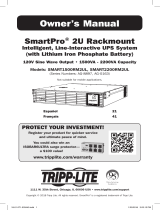 Tripp Lite SmartPro 2U Rackmount Le manuel du propriétaire