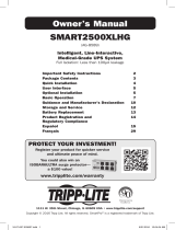 Tripp Lite SMART2500XLHG Le manuel du propriétaire