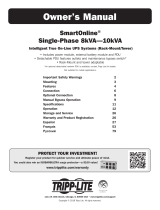 Tripp Lite SmartOnline 8kVA-10kVA UPS Le manuel du propriétaire