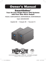 Tripp Lite SmartOnline True On-Line Single-Phase UPS Systems Le manuel du propriétaire
