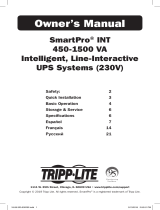 Tripp Lite SmartPro INT Le manuel du propriétaire