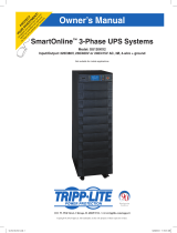Tripp Lite SU120KX2 3-Phase UPS Manuel utilisateur