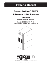 Tripp Lite SUTX20K & SUTX40K Le manuel du propriétaire