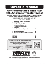 Tripp Lite Switched/Metered Rack PDU Le manuel du propriétaire