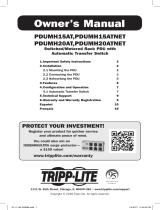 Tripp-Lite PDUMH20ATNET Le manuel du propriétaire