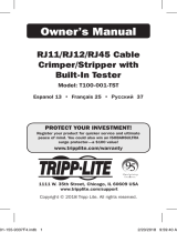 Tripp Lite T100-001-TST Le manuel du propriétaire