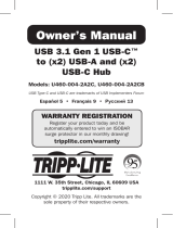 Tripp Lite U460-004-2A2C & U460-004-2A2CB Le manuel du propriétaire