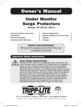 Tripp Lite Under Monitor Surge Suppressors Le manuel du propriétaire