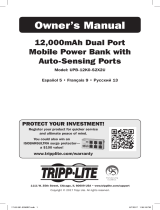 Tripp Lite UPB-12K0-S2X2U Le manuel du propriétaire
