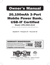 Tripp Lite UPB-20K0-2U1C Le manuel du propriétaire