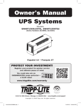 Tripp Lite UPS Systems Le manuel du propriétaire