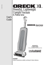Oreck 79011-01REVB Manuel utilisateur