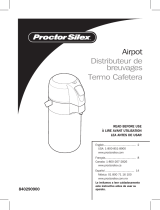 Proctor Silex 40411 Mode d'emploi