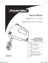 Proctor Silex 62507 Mode d'emploi