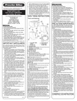 Proctor Silex 22611 Manuel utilisateur