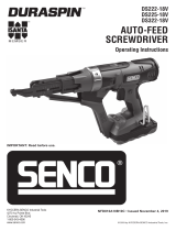 Senco DS222-18V Le manuel du propriétaire