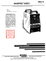 Lincoln Electric Invertec V300-I Mode d'emploi