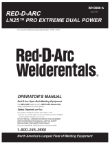 Lincoln Electric Red-D-Arc LN-25 Pro Extreme Mode d'emploi