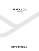 Beyerdynamic MMX 300 Manuel utilisateur