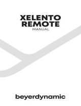 Beyerdynamic Xelento remote Manuel utilisateur