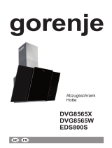 Gorenje DVG8565W Le manuel du propriétaire