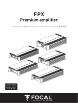 Focal FPX 4.400 SQ Manuel utilisateur