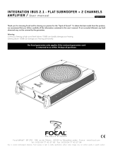 Focal ISUB-ACTIVE-2.1 Manuel utilisateur