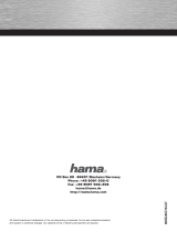 Hama 00052467 Le manuel du propriétaire