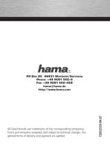 Hama F2052335 Le manuel du propriétaire