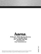 Hama 00095593 Le manuel du propriétaire
