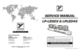YORKVILLE LP-LED2X Manuel utilisateur