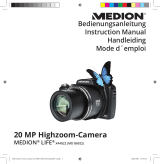 Medion Highzoom-Kamera LIFE X44022 MD 86922 Handleiding MP-superzoomcamera LIFE X44022 MD 86922 Manuel utilisateur